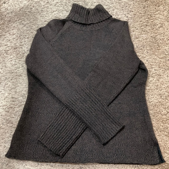 Vintage The Limited Heather Brown Turtle Neck - Picture 1 of 16